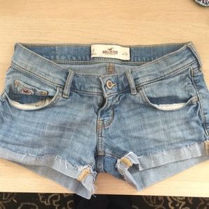 Hollister jean shorts